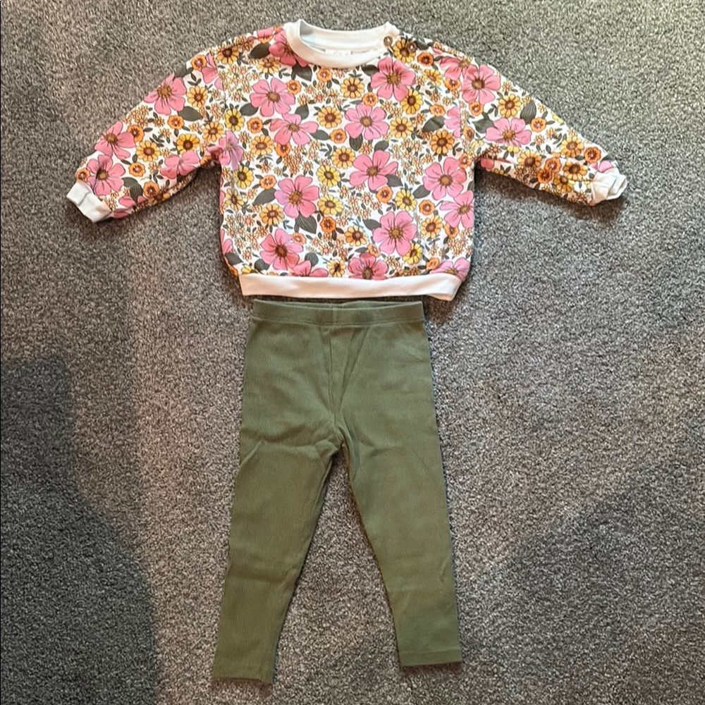 Cat & Jack Olive Green Top